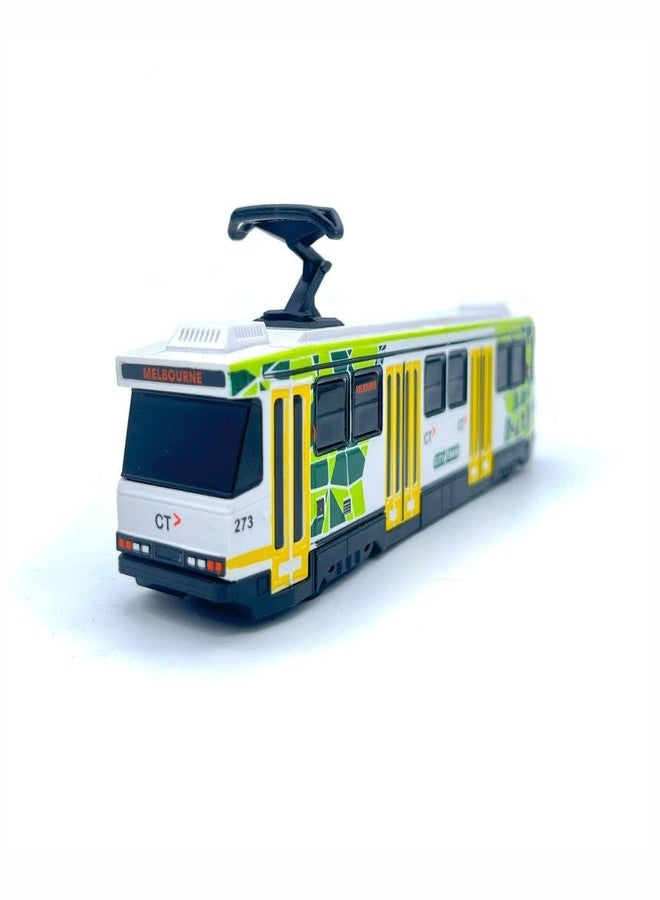 سنتي لعبة ترام المدينة من سينتي، تعمل بالسحب للخلف، مناسبة للأطفال من عمر 3 سنوات فما فوق، بألوان متنوعة - Image 2